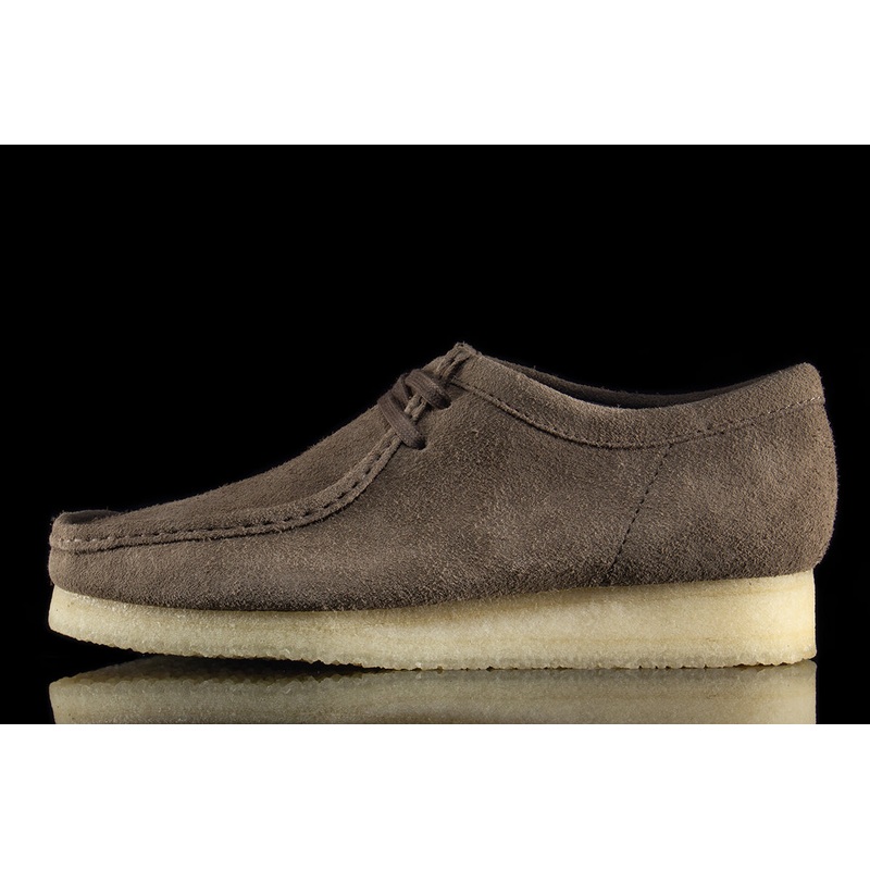 Wallabee Dark Grey Suede