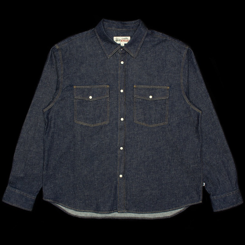 Boxy Western Denim L/S Shirt