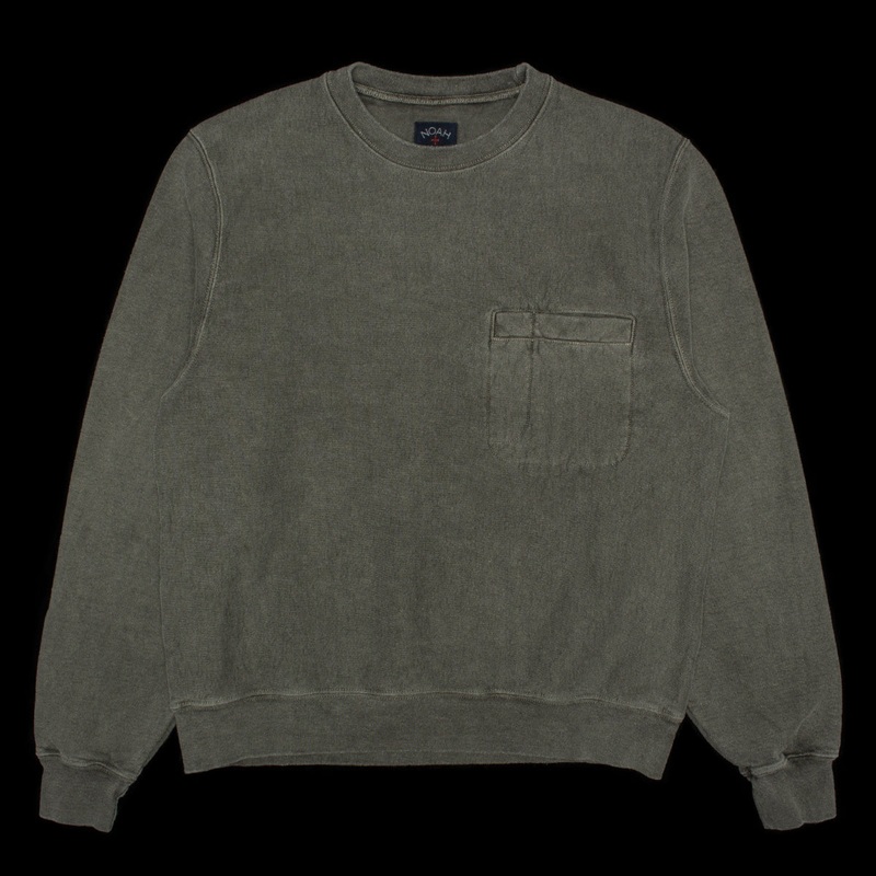 Chest Pocket Crewneck