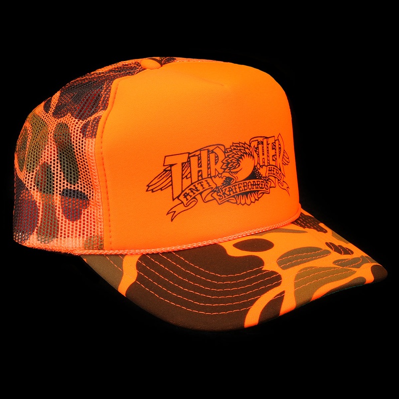 Thrasher x Anti Hero – Mag Banner Trucker Hat
