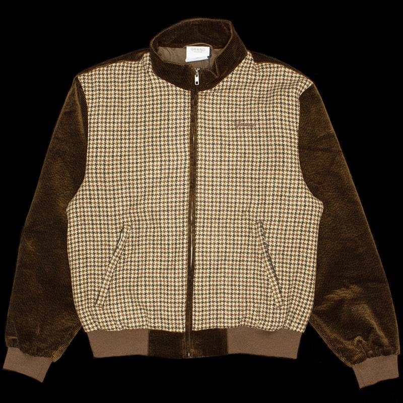 Wool Panel Corduroy Jacket