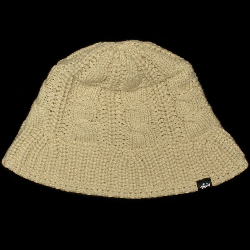 Cable Knit Bucket Hat