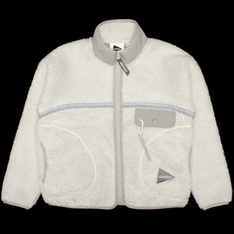 Gramicci x And Wander Women’s JQ Tape Fleece Jacket