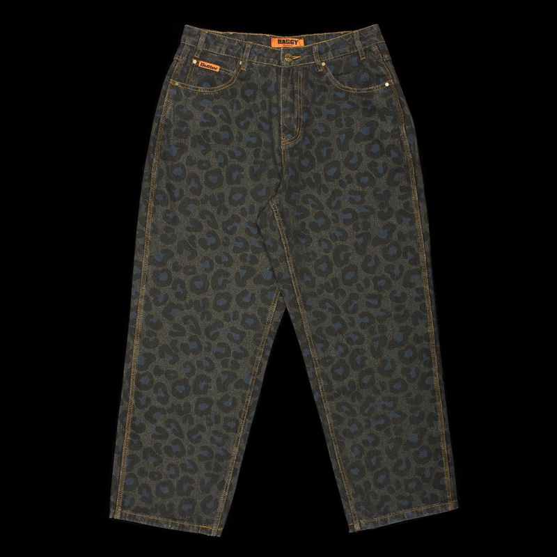 Leopard Denim Jeans