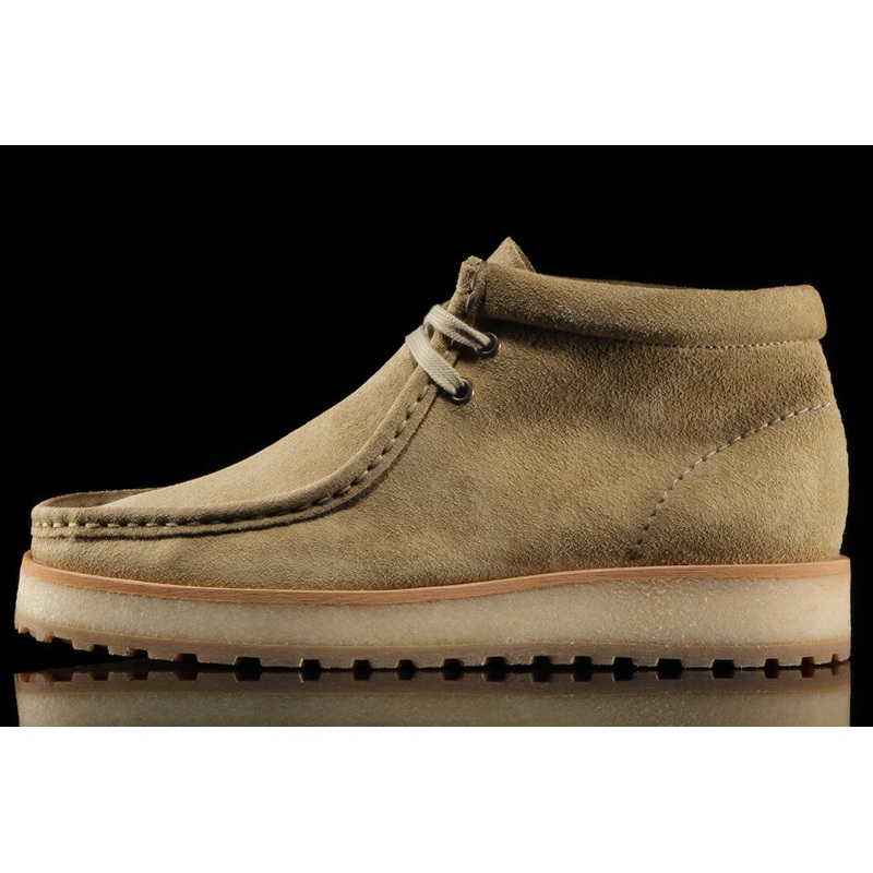Women’s Wallabee Scout Dark Sand Suede