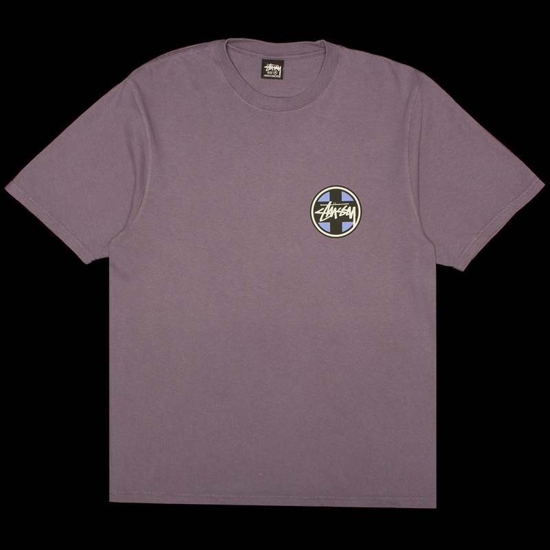 Cross Dot Pigment Dyed T-Shirt