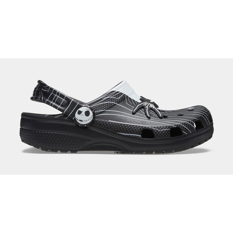 Disney Nightmare Before Christmas Classic Clog Preschool/Grade School Sandals (Black/White)