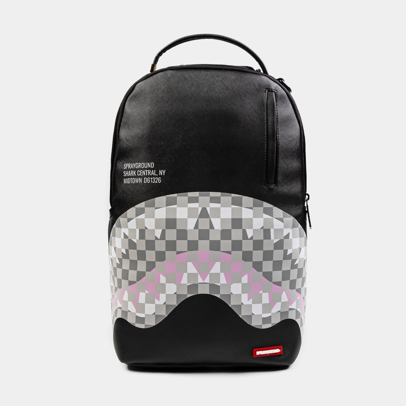 Exclusive Shark Central Mens Backpack (Black/Cream)
