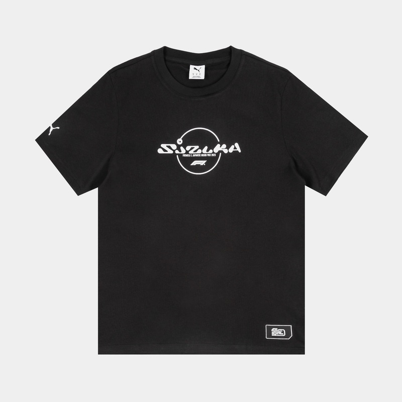 F1 Japan Mens Short Sleeve Shirt (Black/White)