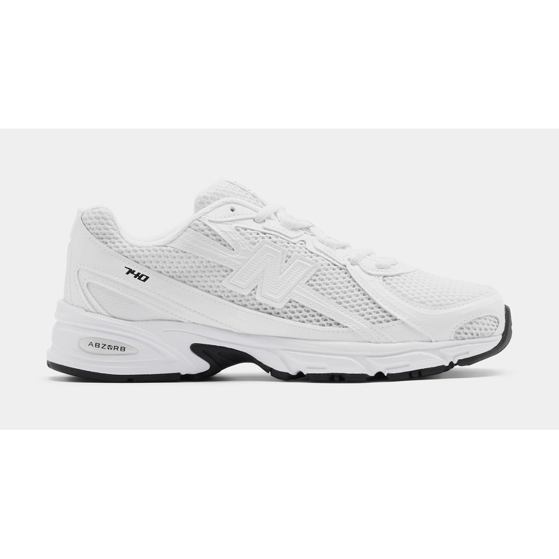 740 Mens Running Shoes (White/White)