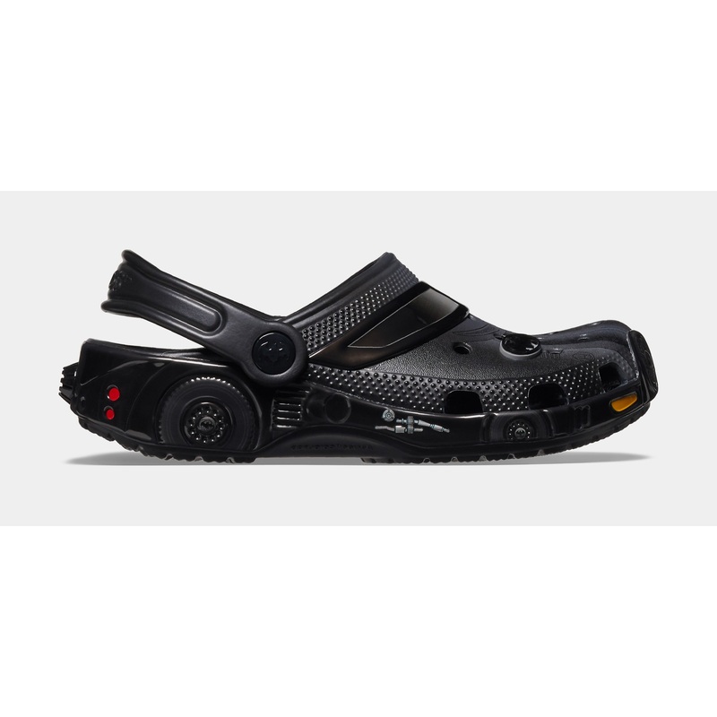 Batman Batmobile Classic Clog Infant Toddler Sandals (Black)