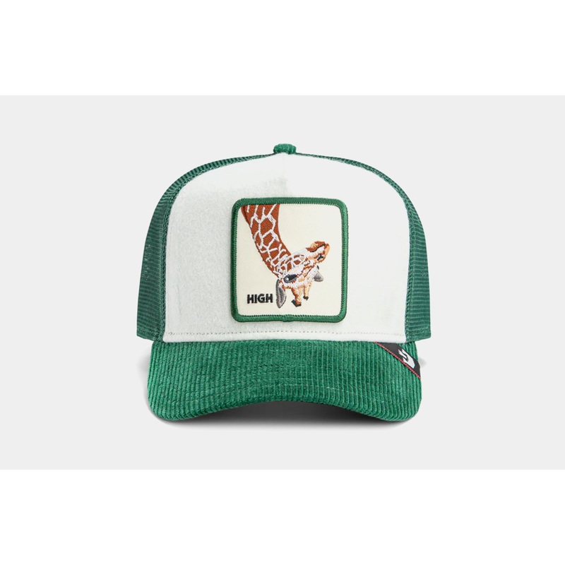 Effarig Trucker Mens Hat (Green/White)