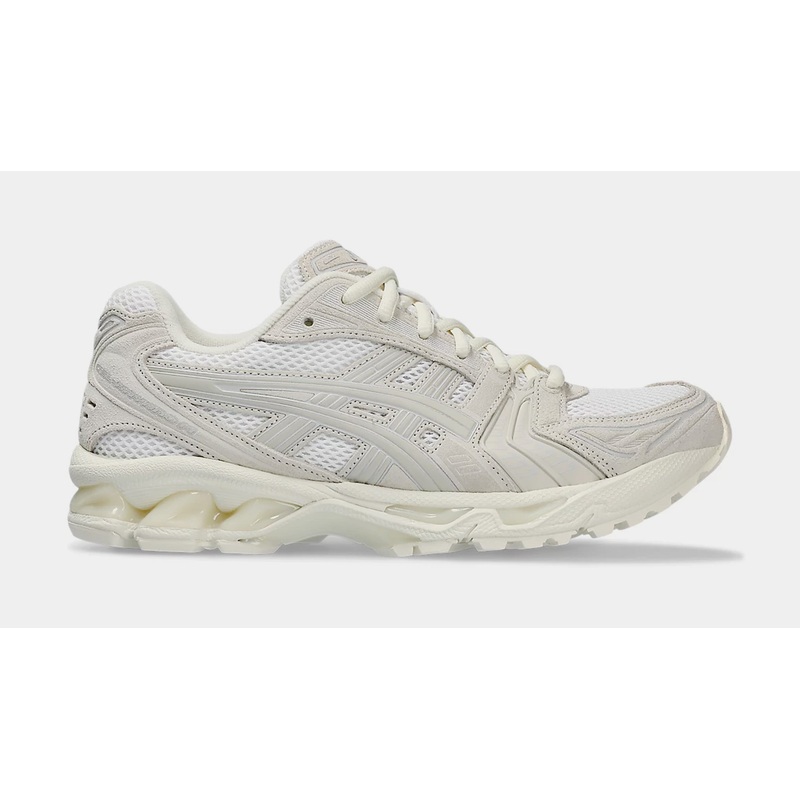 GEL-KAYANO 14 Womens Running Shoes (White/Smoke Grey)