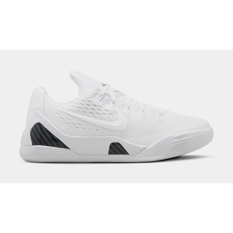 Kobe 9 Elite Protro Halo Grade School Basketball Shoes (White)