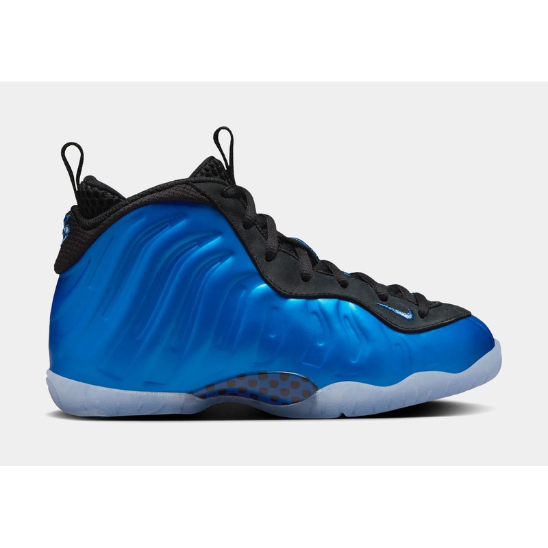 Little Posite One International Blue Preschool Lifestyle Shoes (Neon Royal/White/Black/Clear) Free Shipping