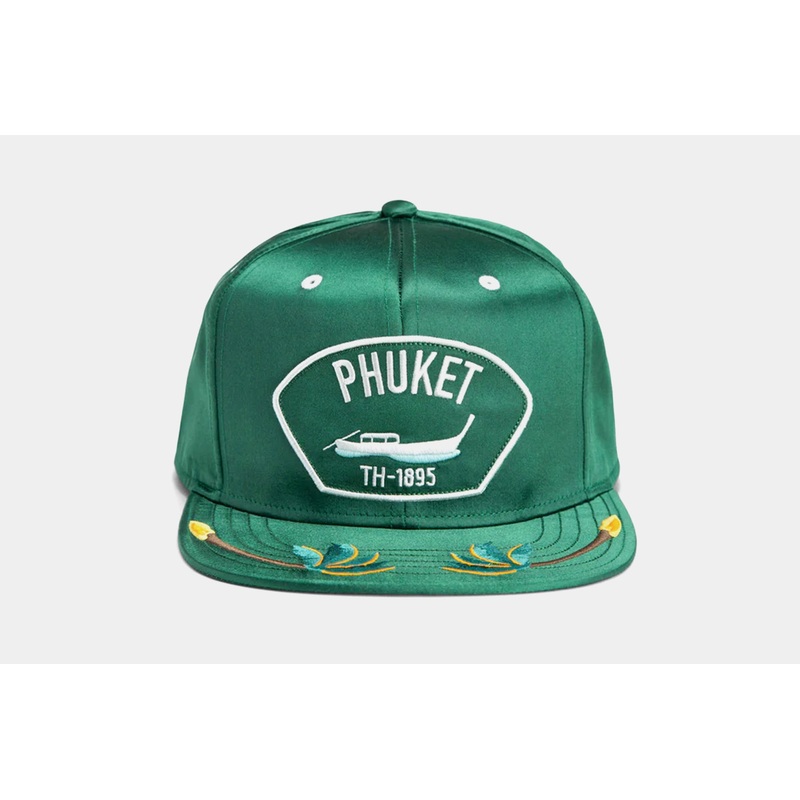 Phuket Yolo Trucker Mens Hat (Green/White)