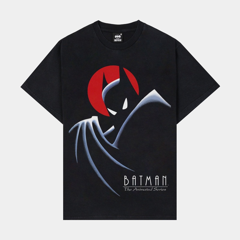 SP x Batman Series Mens Short Sleeve Shirt (Black/Blue)