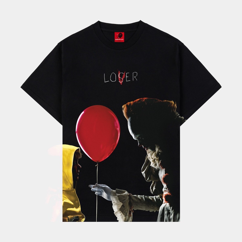 SP x IT Float Mens Short Sleeve Shirt (Black/Red)