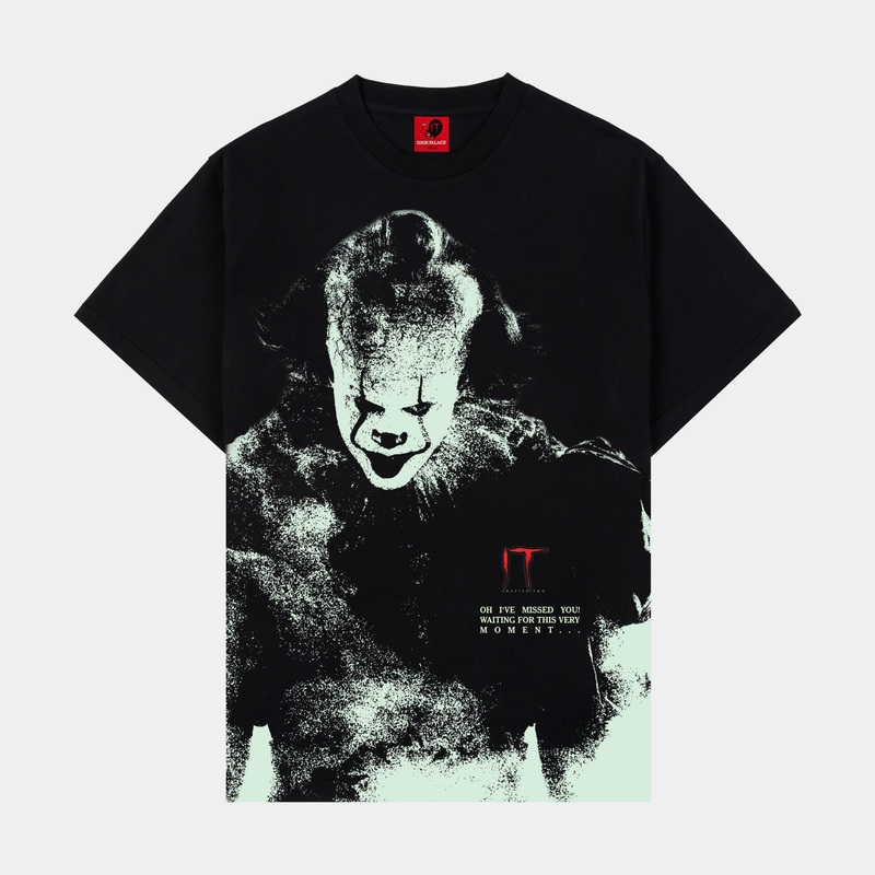 SP x IT Glow Mens Short Sleeve Shirt (Black/Red)