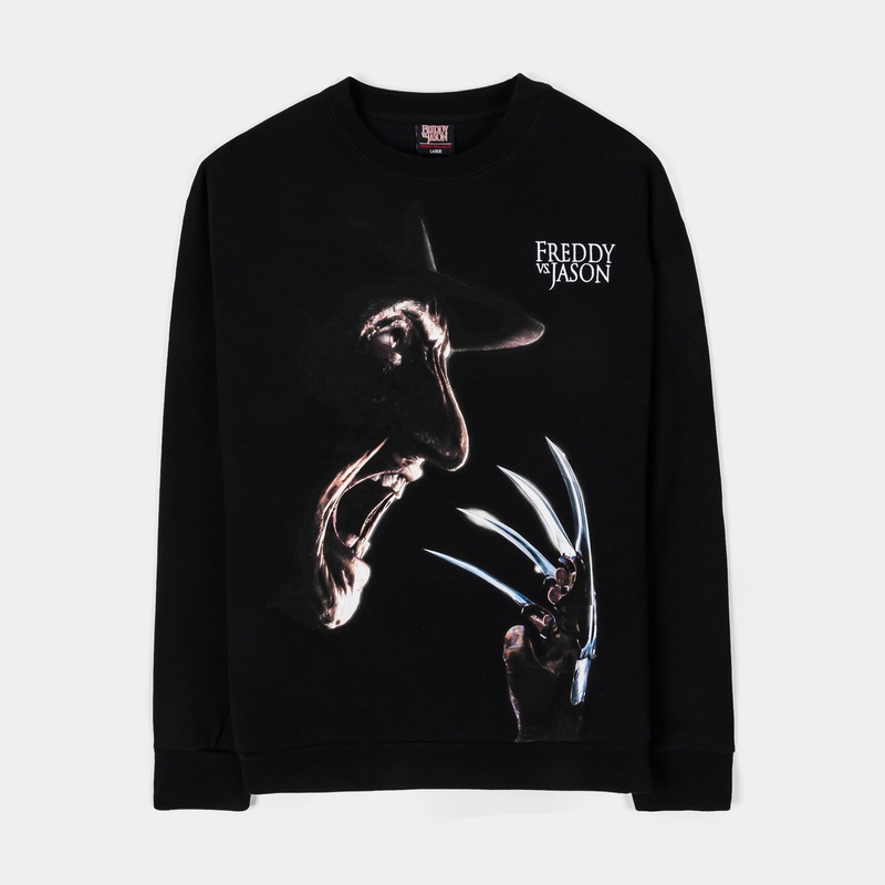 SP x Nightmare On Elm Street Freddy v Jason Mens Crewneck