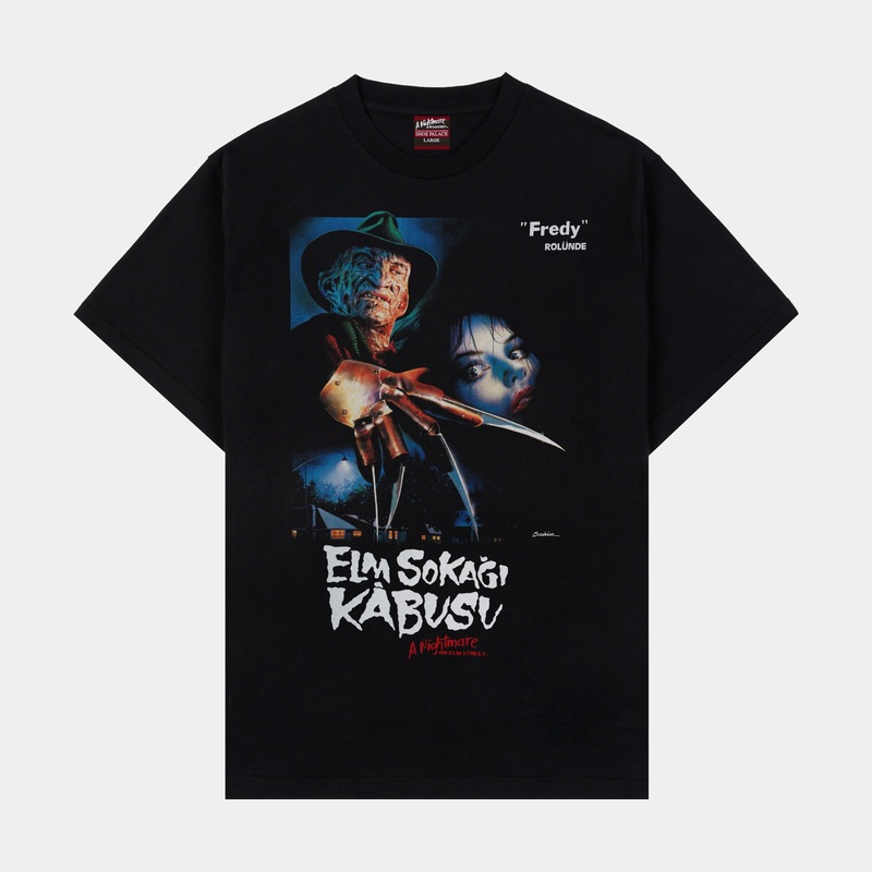 SP x Nightmare On Elm Street Kabusku Mens Short Sleeve Shirt (Black/White)