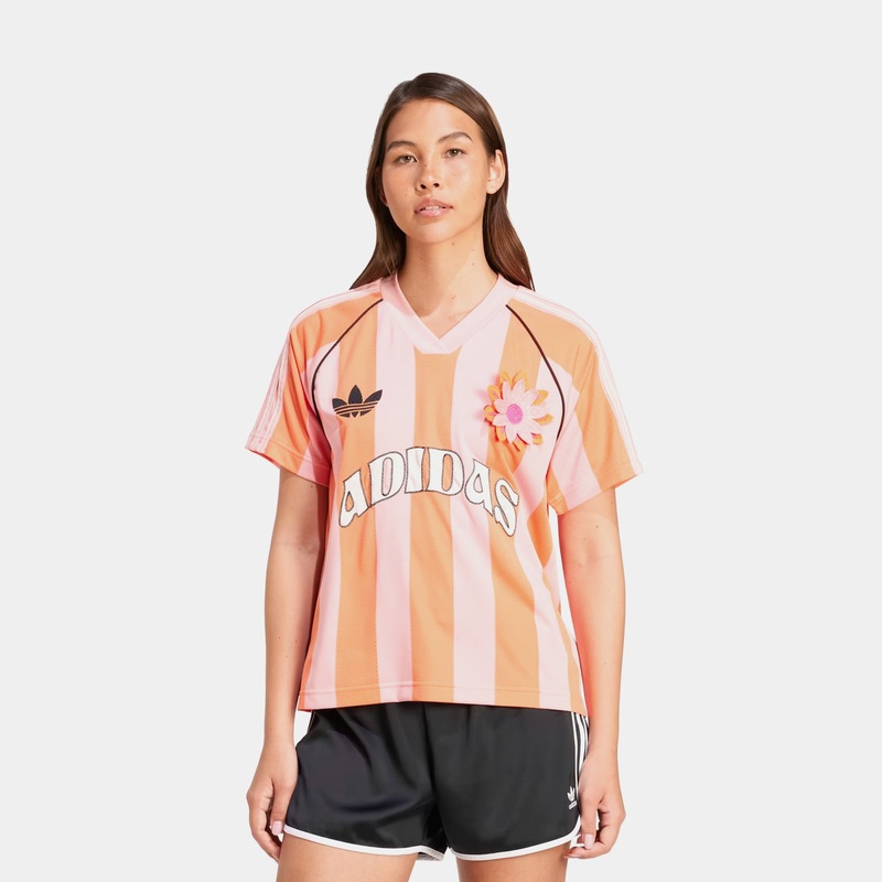Summer Glow Womens Jersey (Semi Pink Spark/Semi Solar Orange)