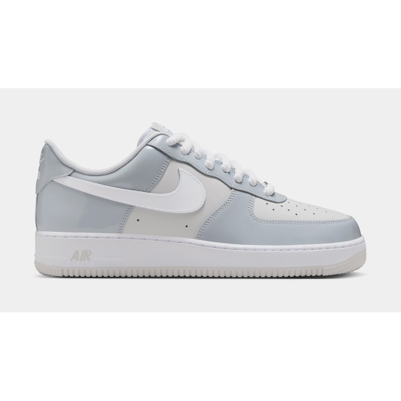 Air Force 1 Mens Basketball Shoes (Wolf Grey/White)