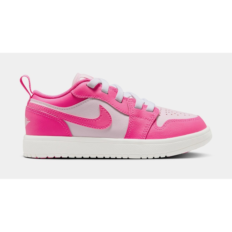 Air Jordan 1 Low ALT Preschool Lifestyle Shoes (Pink Foam/Hyper Pink/Summit White)