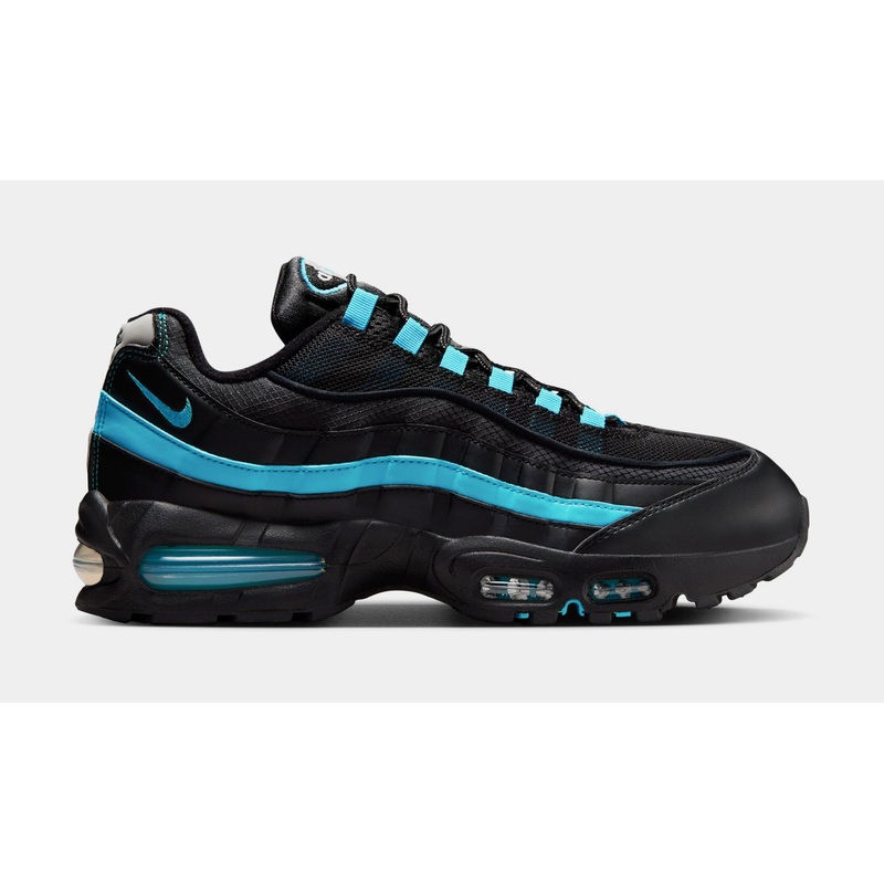 Air Max 95 OG Mens Running Shoes (Black/Baltic Blue/Black/Pearl Grey)