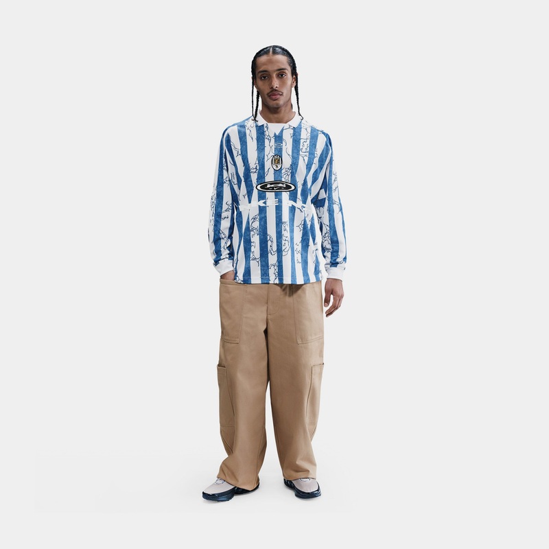 Air VCTRY Long Sleeve Mens Jersey (Psychic Blue/Light Armory Blue/White)