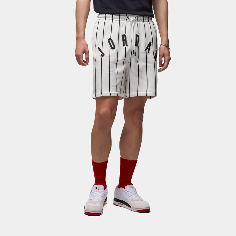 Brooklyn Fleece Diamond Fleece Mens Shorts (Summit White/Off Noir)