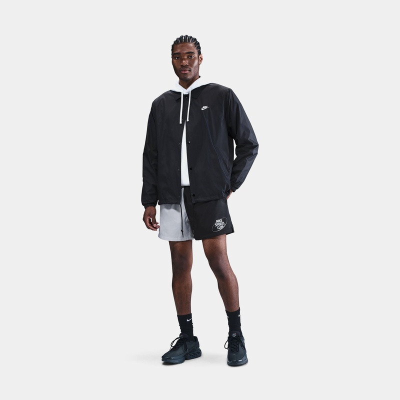 Club 5″ Flow Mens Shorts (Light Smoke Grey/Black/Black)