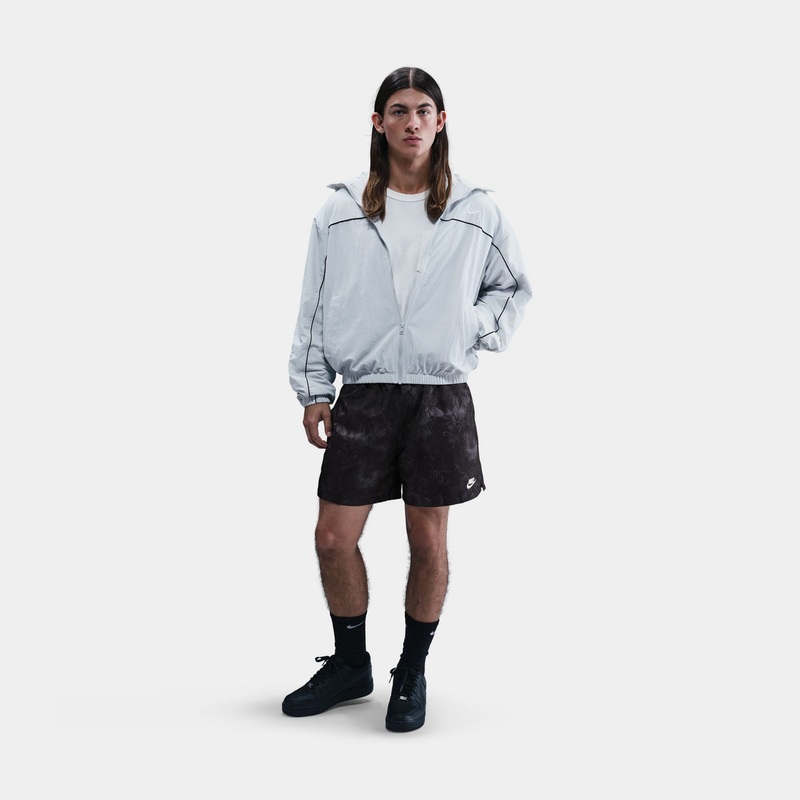 Club Flow TRBL Woven Mens Shorts (Black/White)