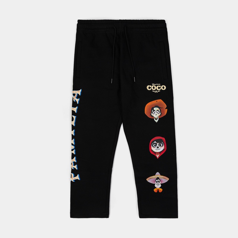 Coco By  Familia Joggers Mens Pants (Black/Yellow)