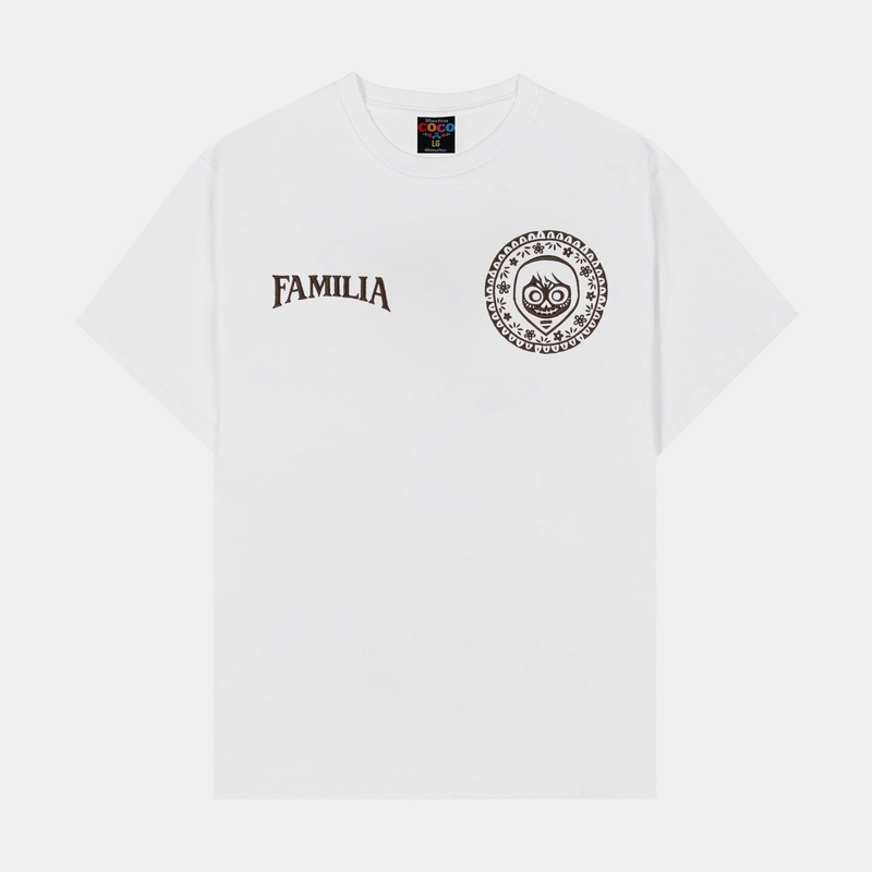 Coco By  Familia Mens Short Sleeve Shirt (White)