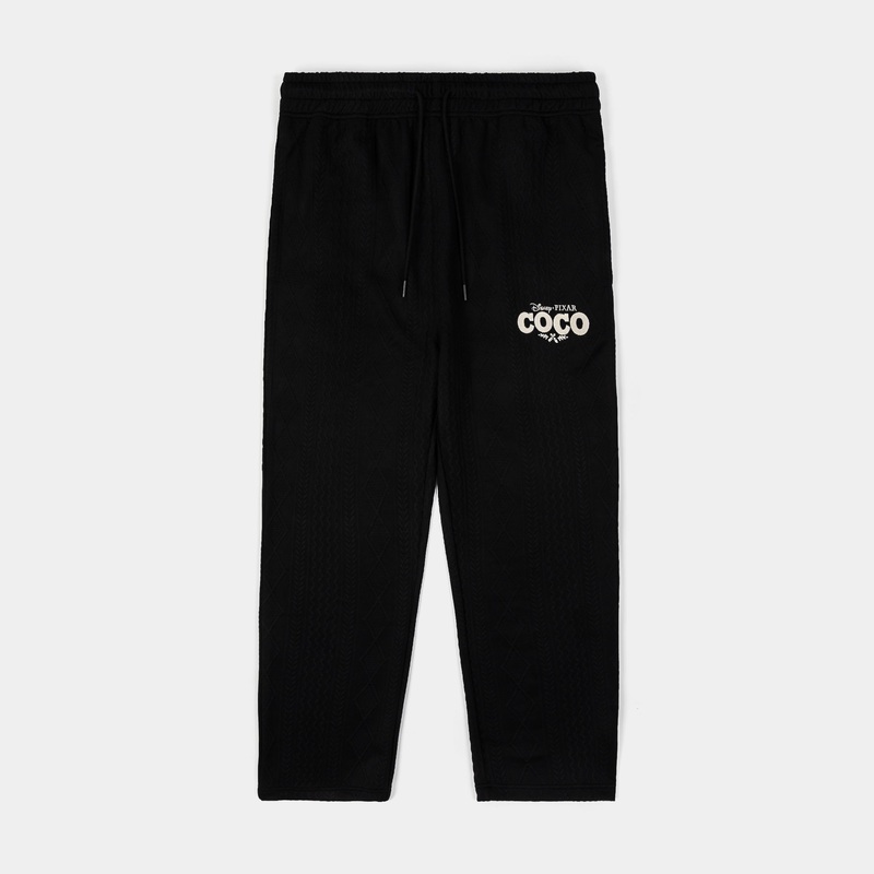 Coco By  Knit Mens Pants (Black/Cream)