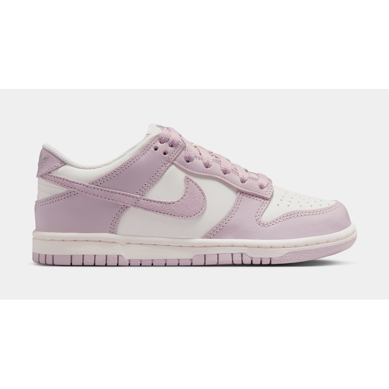 Dunk Low Grade School Lifestyle Shoes (Sail/Particle Rose/Enigma Stone)