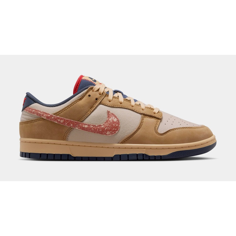 Dunk Low Mens Basketball Shoes (Wheat/Sanddrift/Celestial Gold/Burnt Sunrise)