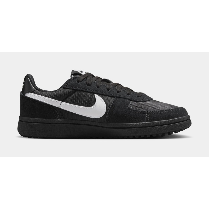 Field General Grade School Lifestyle Shoes (Black/White/Black)