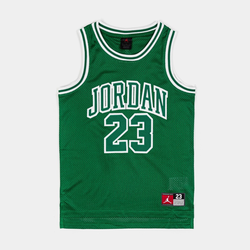 JDN 23 Grade School Jersey (Green/White)