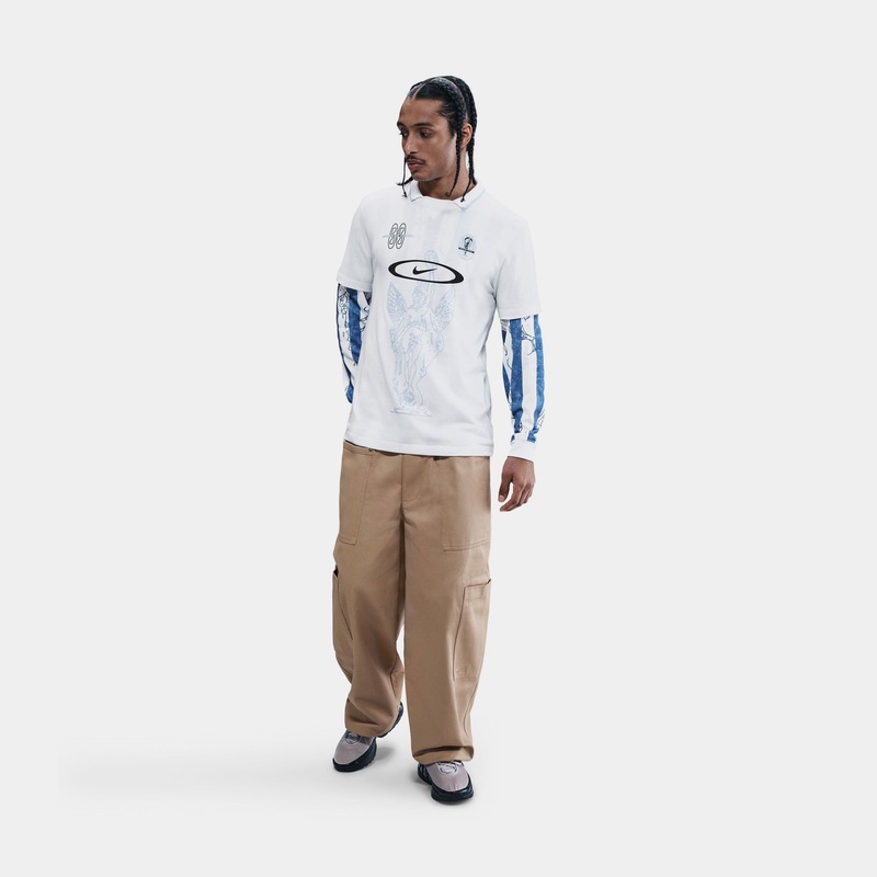 NSW Victory Graphic Mens Short Sleeve Shirt (White/Black)
