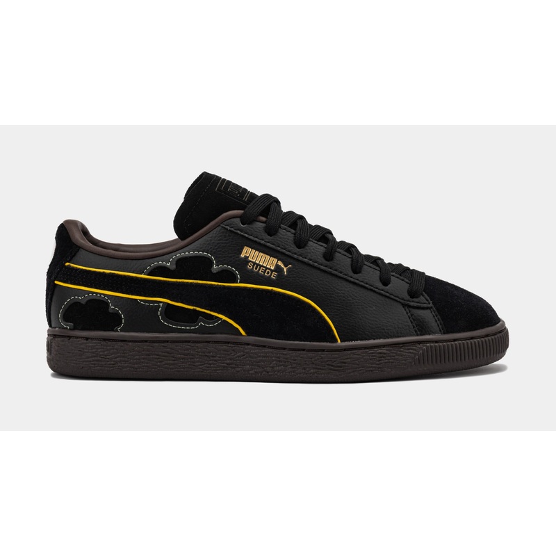 One Piece Suede Blackbeard Teech Mens Lifestyle Shoes (Black/Dark Chocolate)
