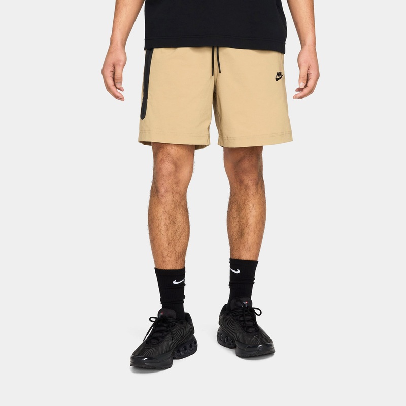 Tech Woven Mens Shorts (Parachute Beige/Black)
