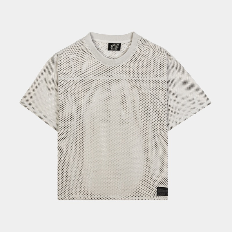 Boxy Mesh Mens Jersey (Grey)