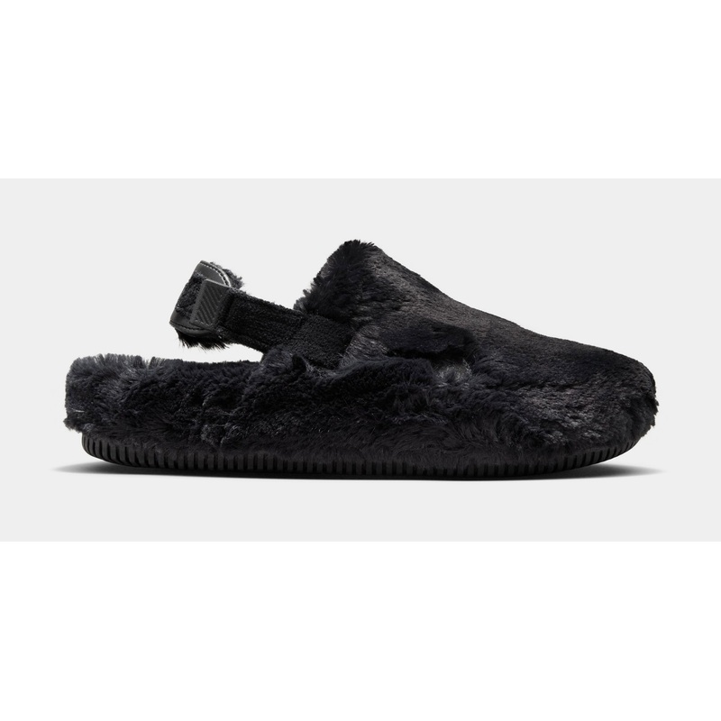 Calm Furry SE Mule Women Sandals (Black)