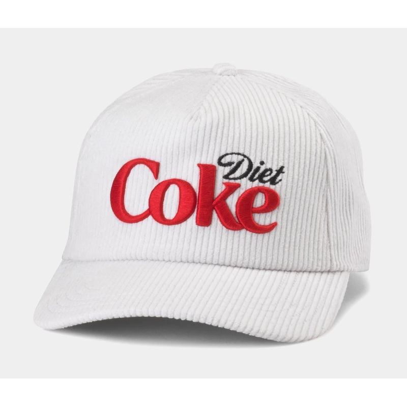 Diet Coke Roscoe Snapback Mens Hat (Red/White)