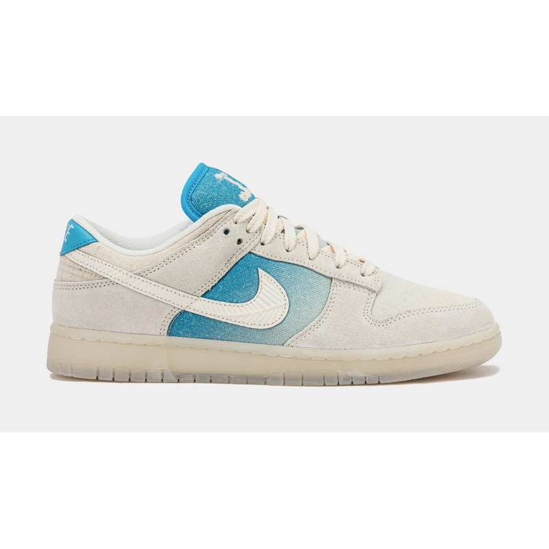 Dunk Low SE LA Mens Lifestyle Shoes (Pale Ivory/Baltic Blue)