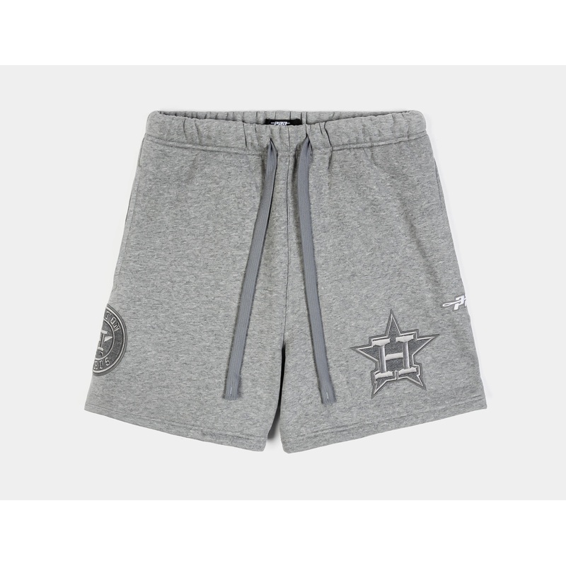 Houston Astros Reverse Terry Mens Shorts (Grey)