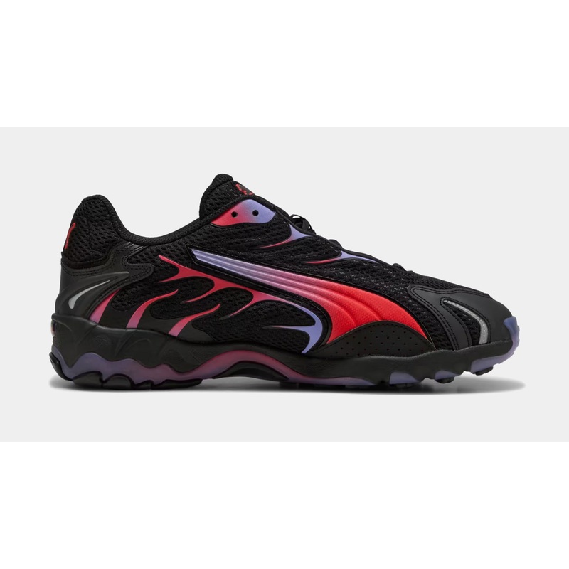 Inhale Mens Lifestyle Shoes (Black/Red)