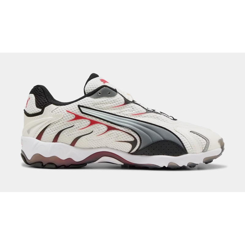 Inhale Mens Lifestyle Shoes (Warm White/Red)